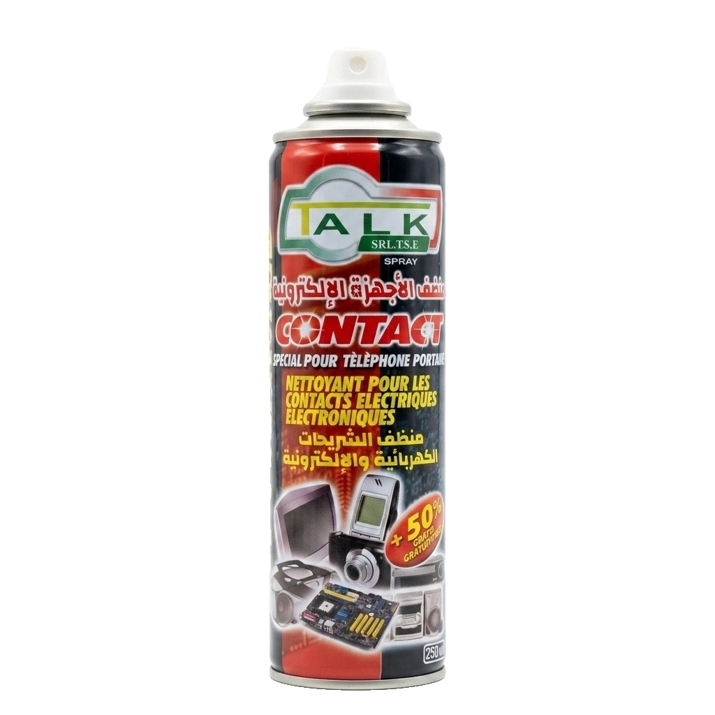 Nettoyant contact anti crache 250 ML (C/24PCS) ** TALK