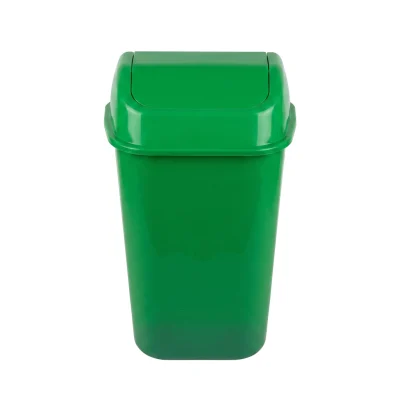 Poubelle poteau vert swing 60 L ** ETOIL
