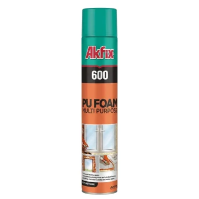 Mousse etanche 600ML ( 12 PCS ) Réf: 600 ** AKFIX