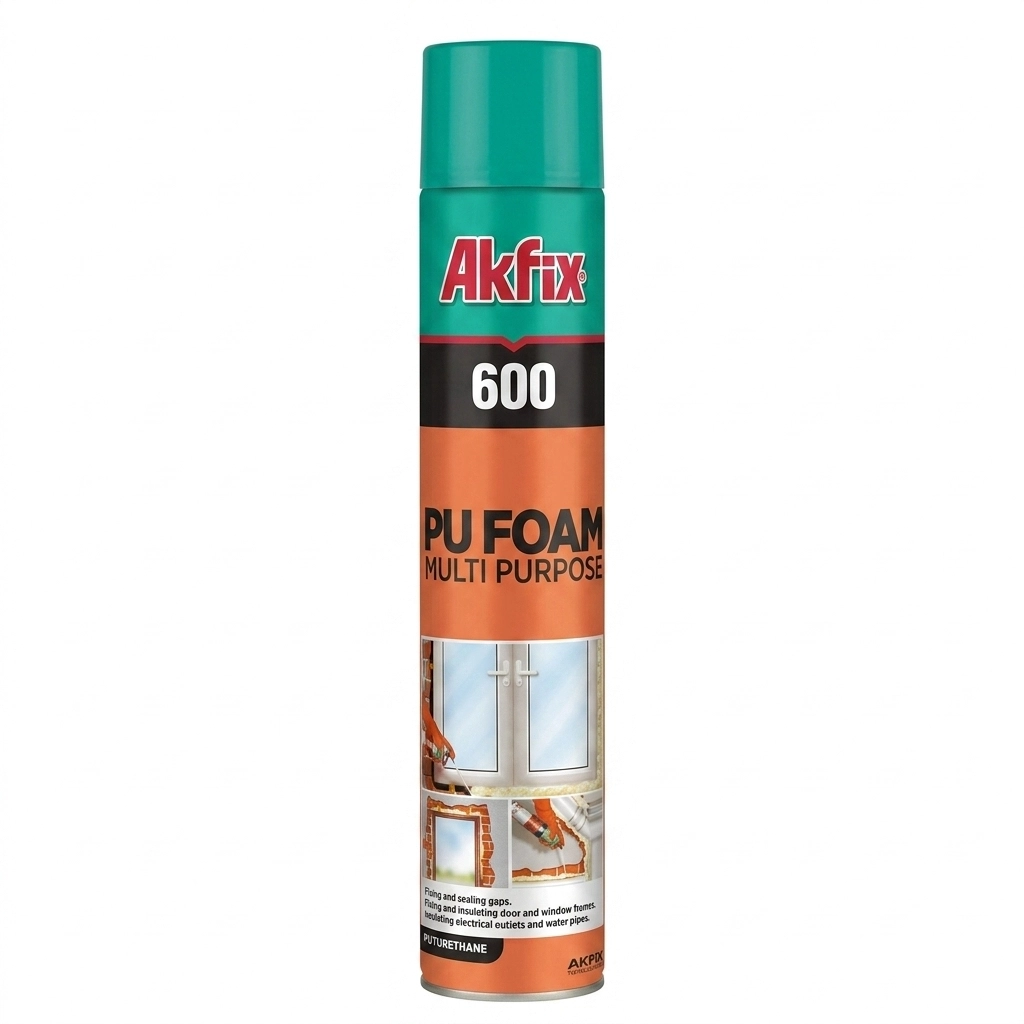 Mousse etanche 600ML ( 12 PCS ) Réf: 600 ** AKFIX