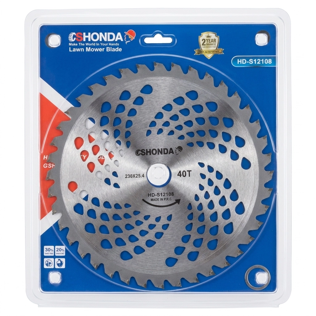 Disque debroussailleuse 40 DENTS standard Réf: S12108 ** GS HONDA