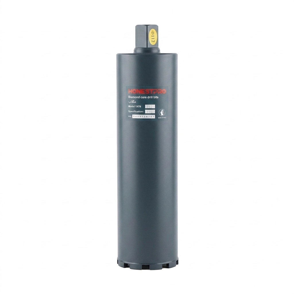 Couronne de forage diam 112 mm x 460 mm Réf: YAT8112 ** HONEST-PRO