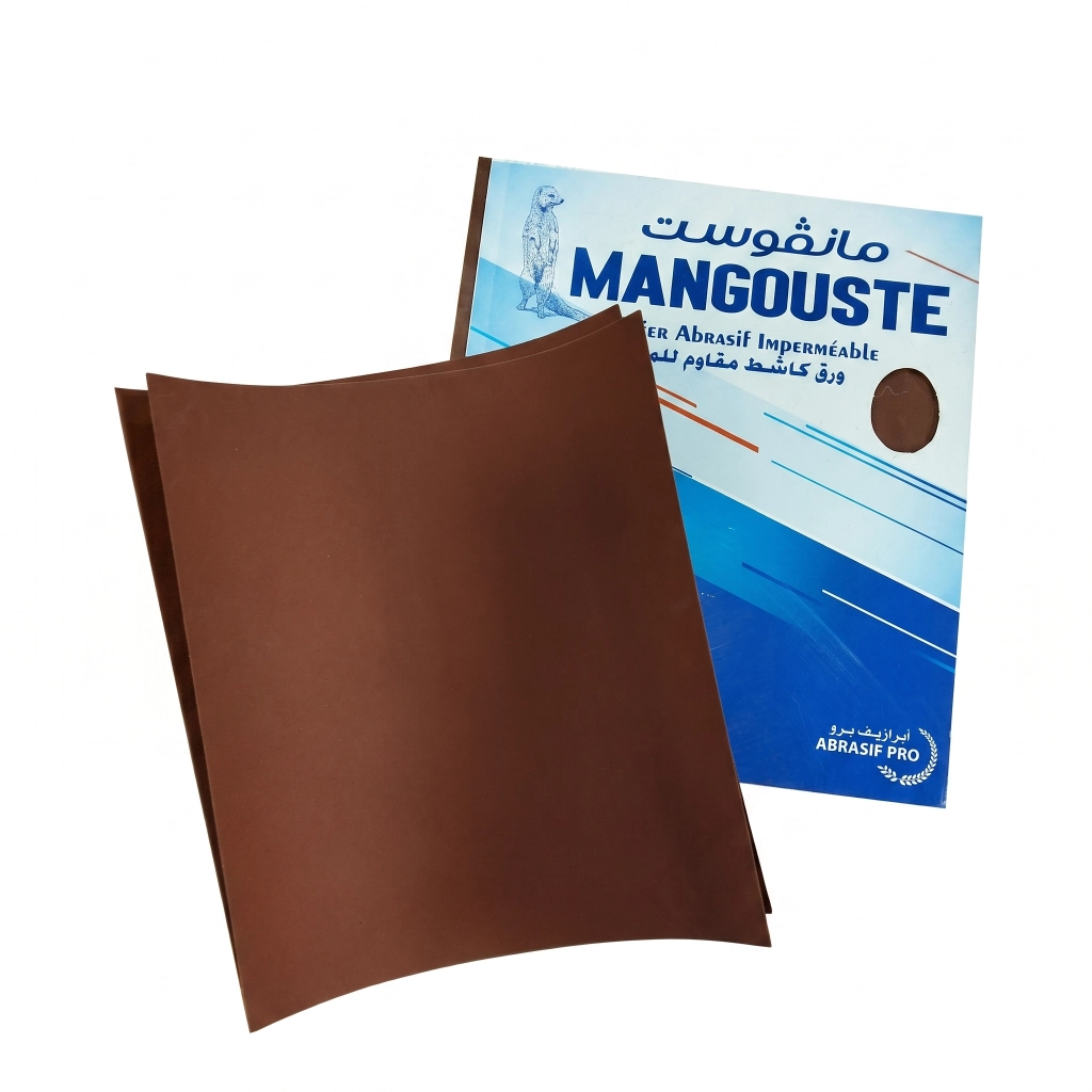 Feuille Abrasif N° 150 ( P/100PCS ) ** MANGOUSTE