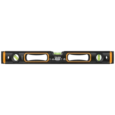 Niveau Alum tubulaire Magnetique noir 60 cm Réf:35112** TOLSEN