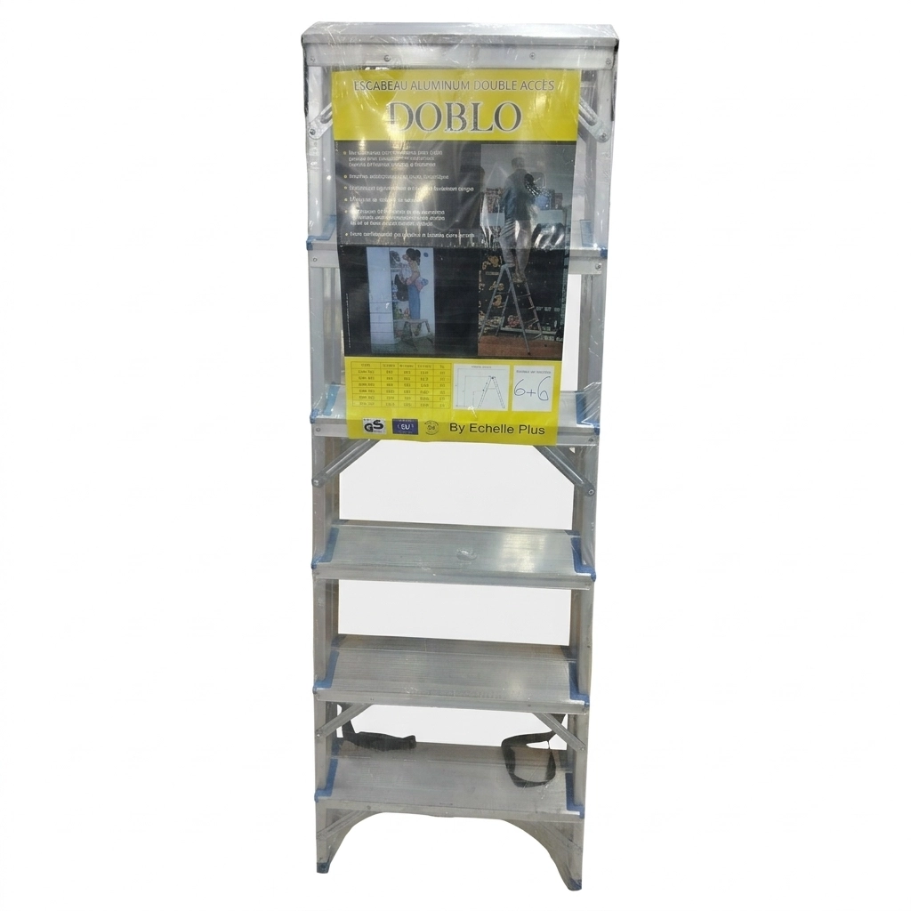 Escabeau Double Acces 6 + 6 Marches ** ECH-PLUS