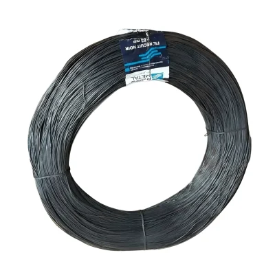 Fil d'attache noir D: 1.1 mm prix bobine de 10 KG **