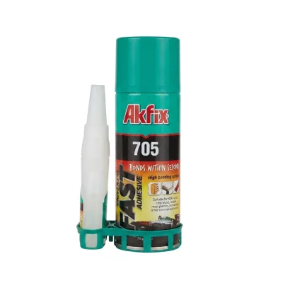 Colle MDF 705 50 GR avec resine 200 ML ( C/24PCS ) ** AKFIX