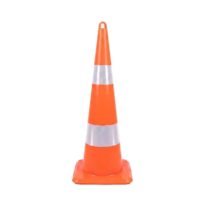 Conne Signalisation Caoutchou Cataf 102 CM ORANGE **