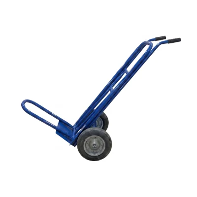Charette diable mouchette/Bleu roue GM ** BA