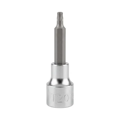 Douille dents de souris torx longue 1/2" T 20 rif BCXA 1620** TOPTUL