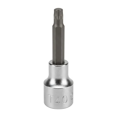 Douille dents de souris torx longue 1/2" T 40 rif BCXA 1640** TOPTUL