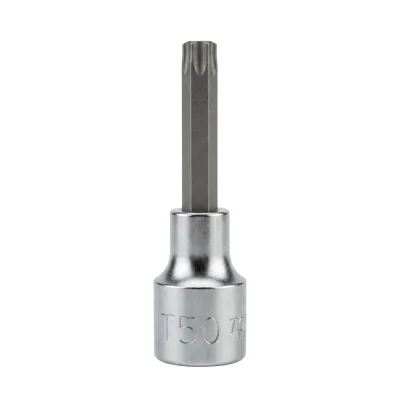 Douille dents de souris torx longue 1/2" T 50 rif BCXA 1650** TOPTUL