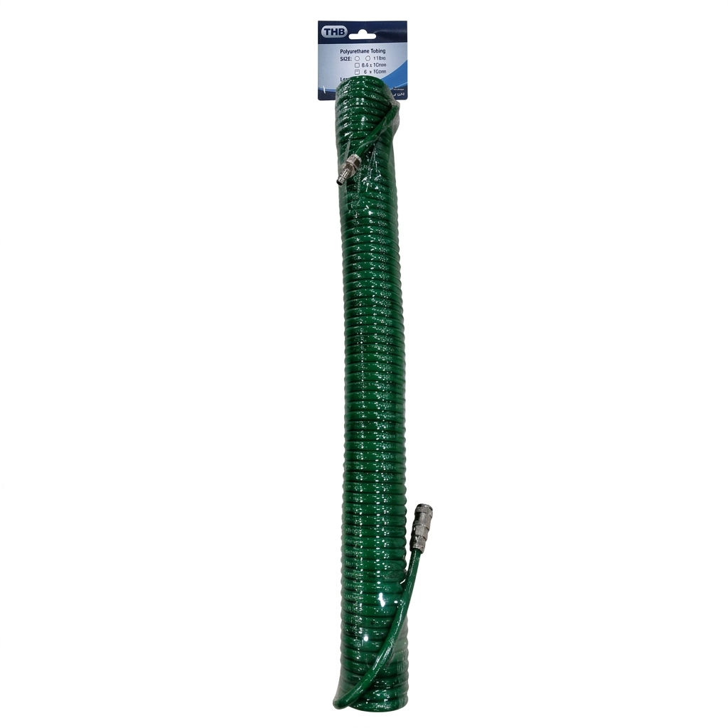 Tuyau de pression spirale extensible ( 8 X 12 MM ) 15 M ** THB