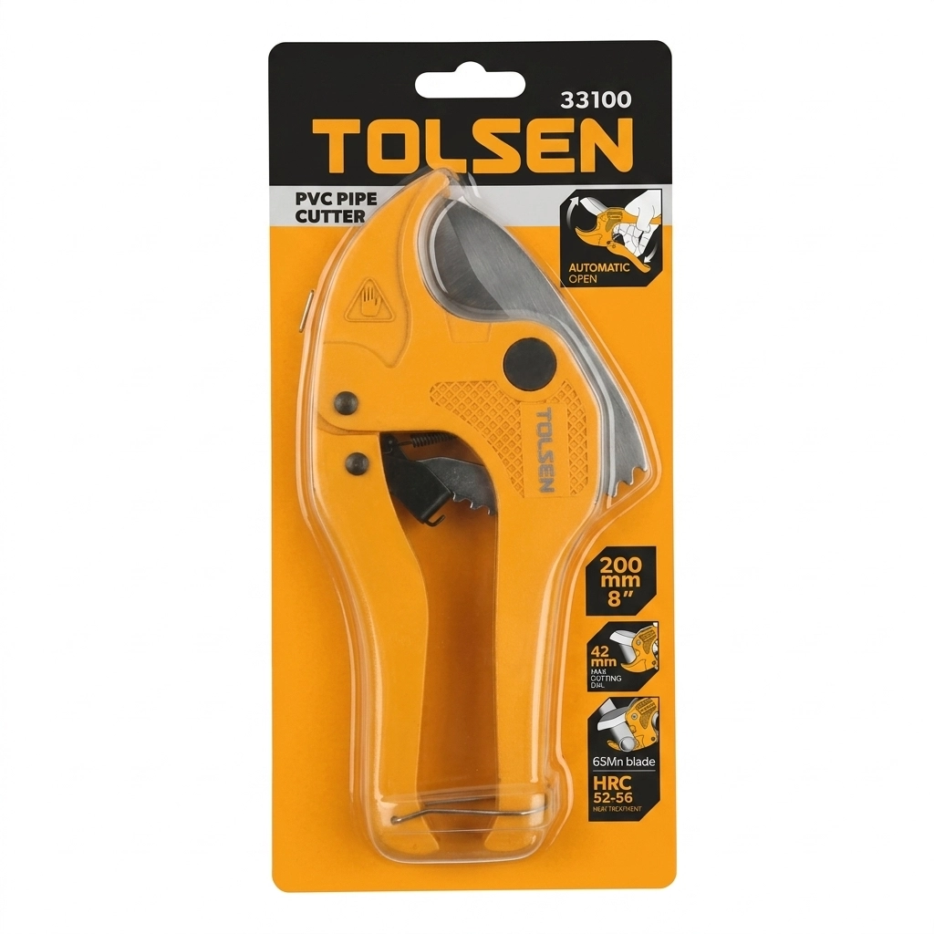 Pince coupe tube pvc 42 mm Réf: 33100 ** TOLSEN