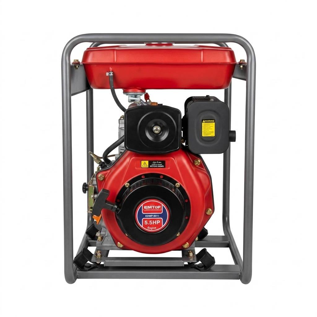 Motopompe diesel D: 80mm 1000L/min Ref: EDWP8011 ** EMTOP