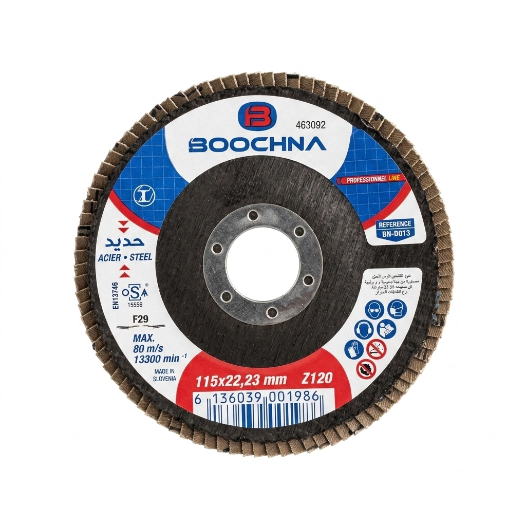 Disque lamelle 115 x 22 x Z120 SLOVENIE ( B/10PCS ) ** BOOCHNA