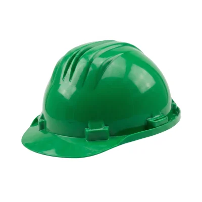 Casque de chantier simple Vert ** GSP