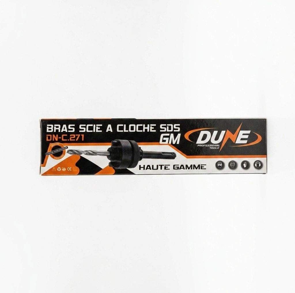 Mandrin Trepan (32 à 210 mm) SDS-PLUS Réf: DN-C271 ** DUNE – Image 2