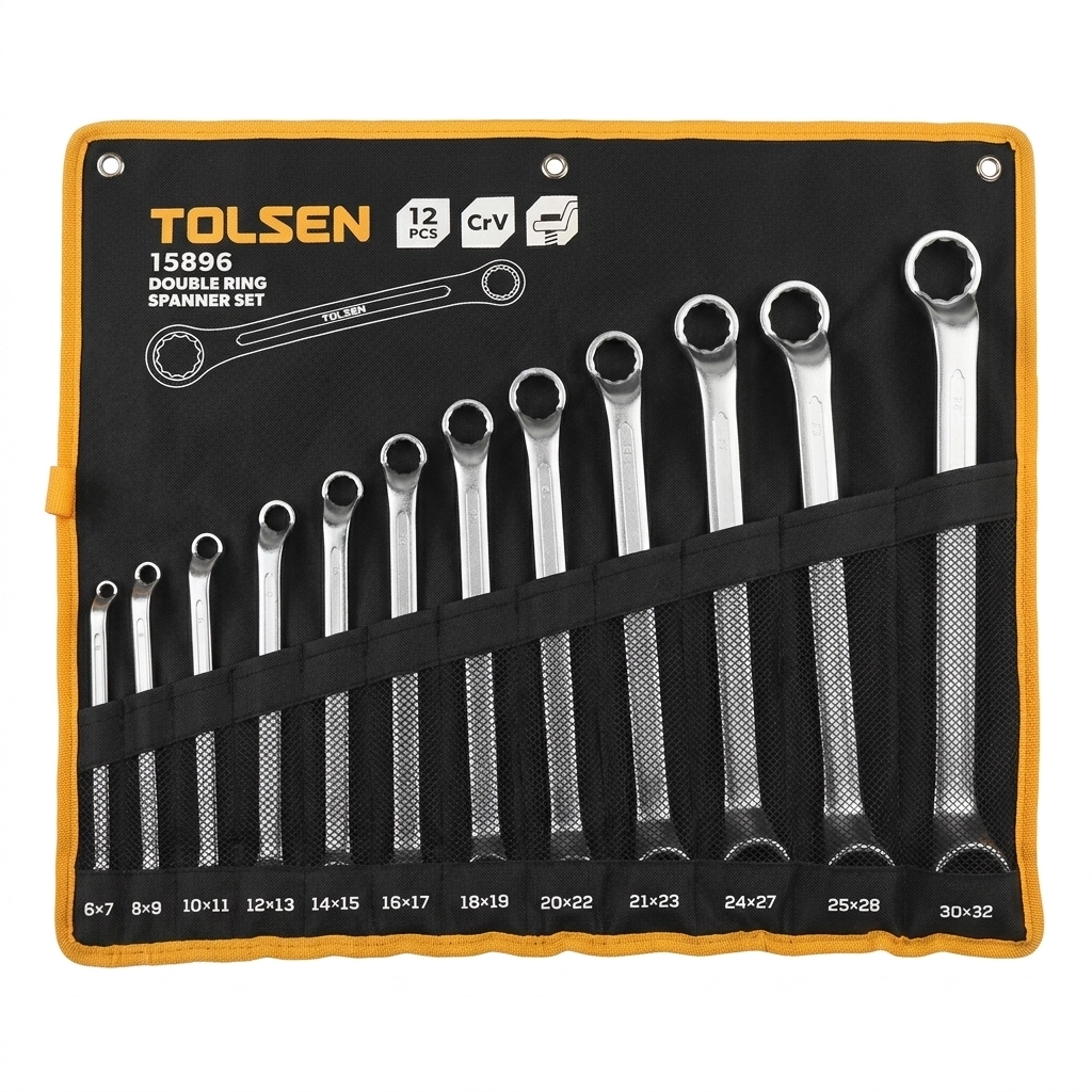 Jeu de cles Polygonale 12 PCS (6-32) Réf: 15896 ** TOLSEN