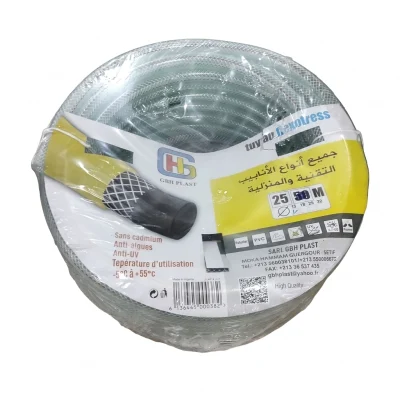 Tuyau Industriel Flexotress Transparant N° 15 x 25 M ** GBH