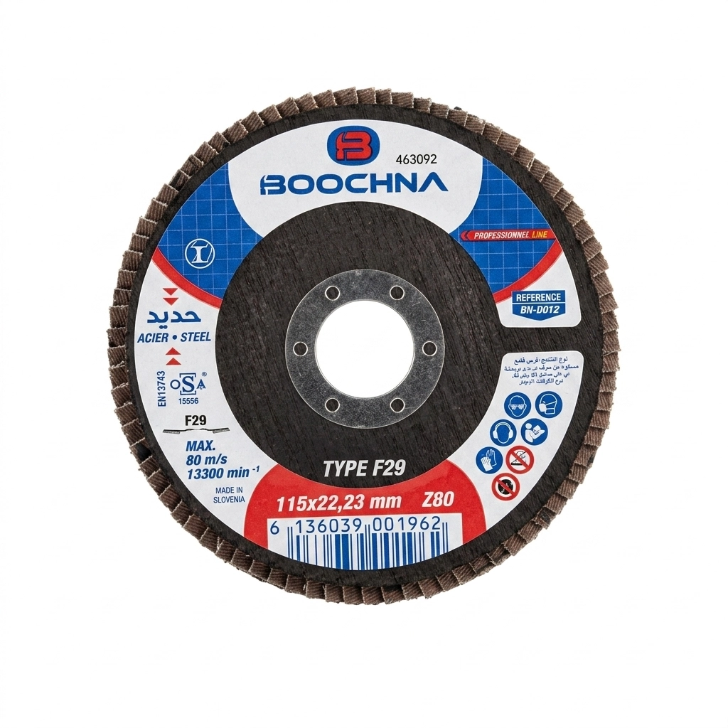 Disque lamelle 115x22x Z80 (B/10PCS) ** BOOCHNA