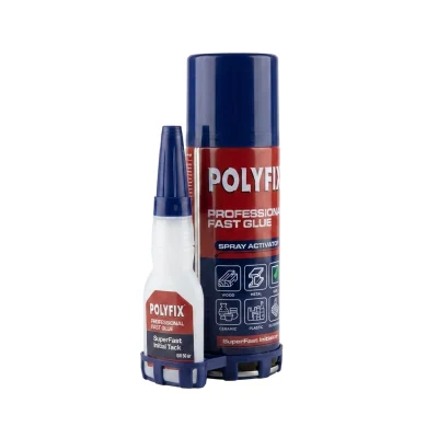 Colle MDF 50 GR avec resine 200 ML ( C/24PCS ) ** POLYFIX