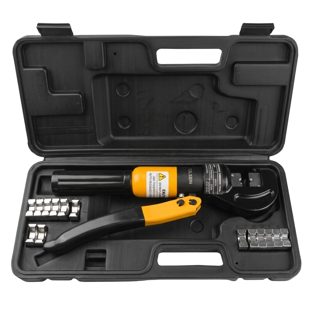 Pince sertisseuse hydrolique pour cosse ( 04 - 70mm) Réf: 43110 ** TOLSEN