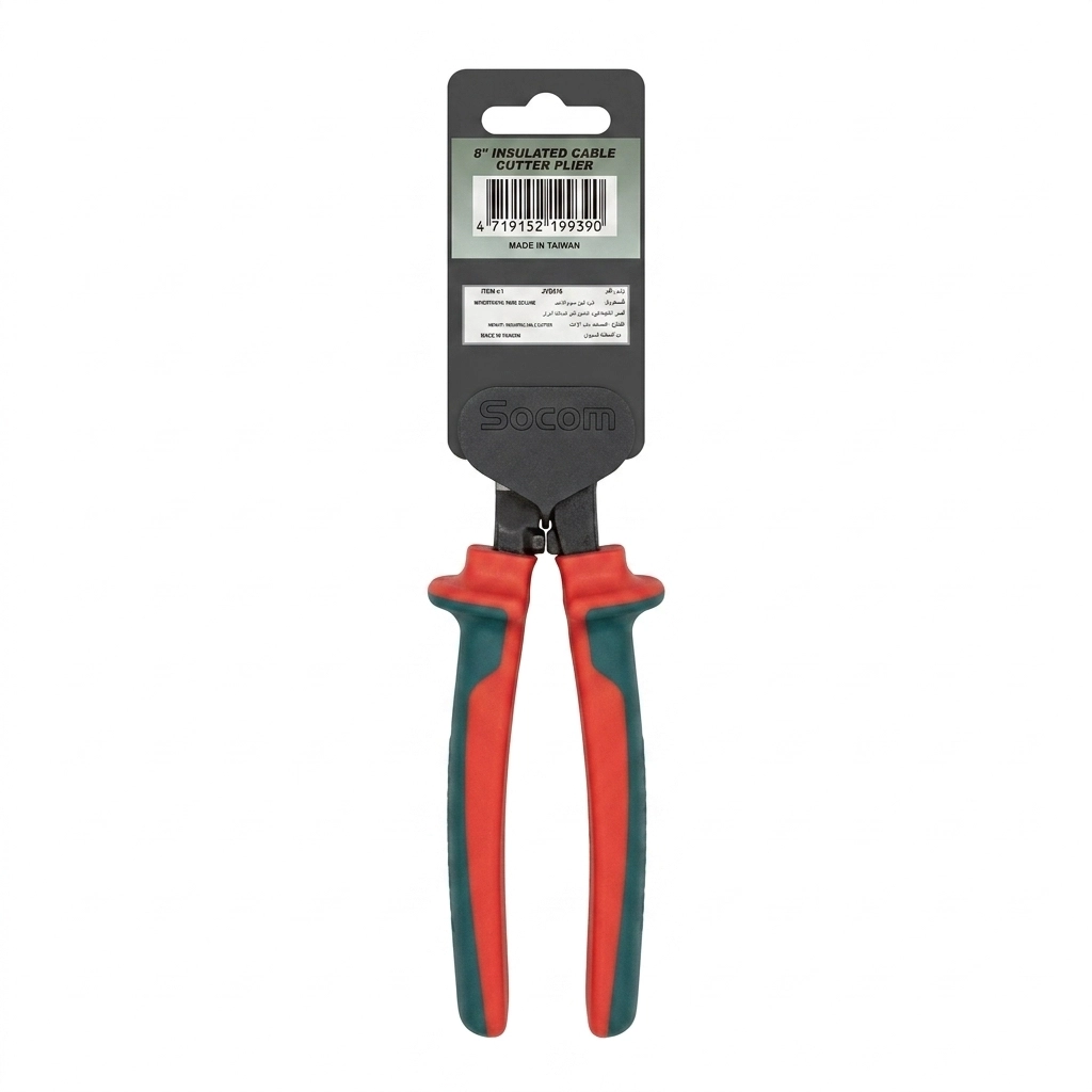 Pince coupe cable isolant 1000v 8" 200mm Réf: PV0518 ** JONNESWAY