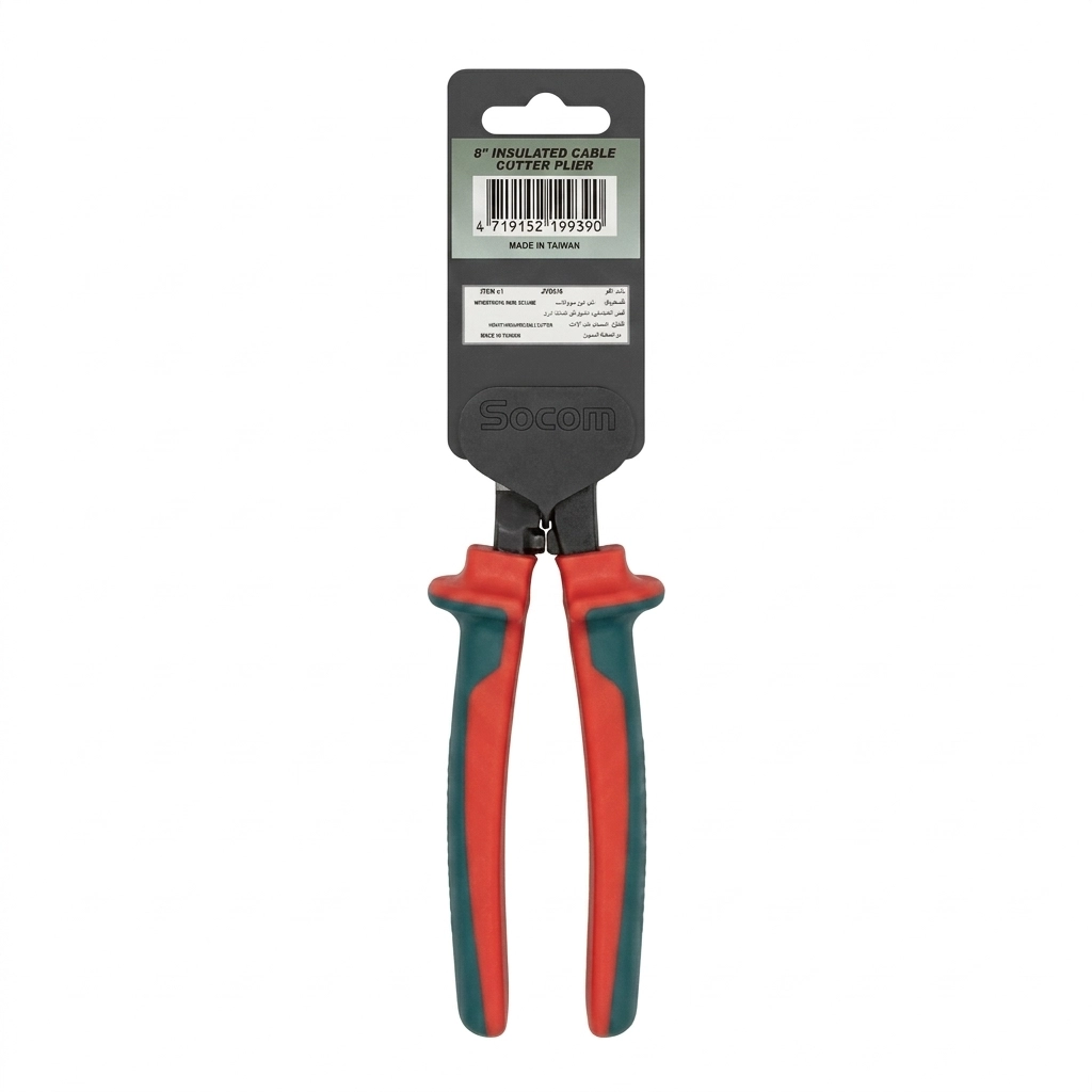 Pince coupe cable isolant 1000v 8" 200mm Réf: PV0518 ** JONNESWAY