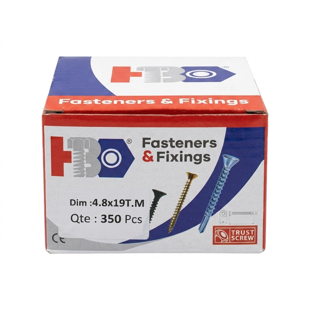 Vis Parker Perf. T/F N° 4.8 x 19 ( B/350PCS ) ** HBO