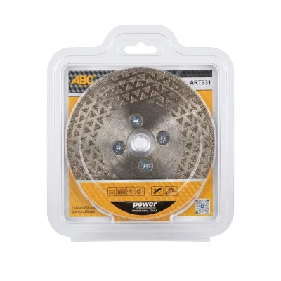 Disque a couper et Poncer. diamant 115mm Réf: ART931 ** ABC