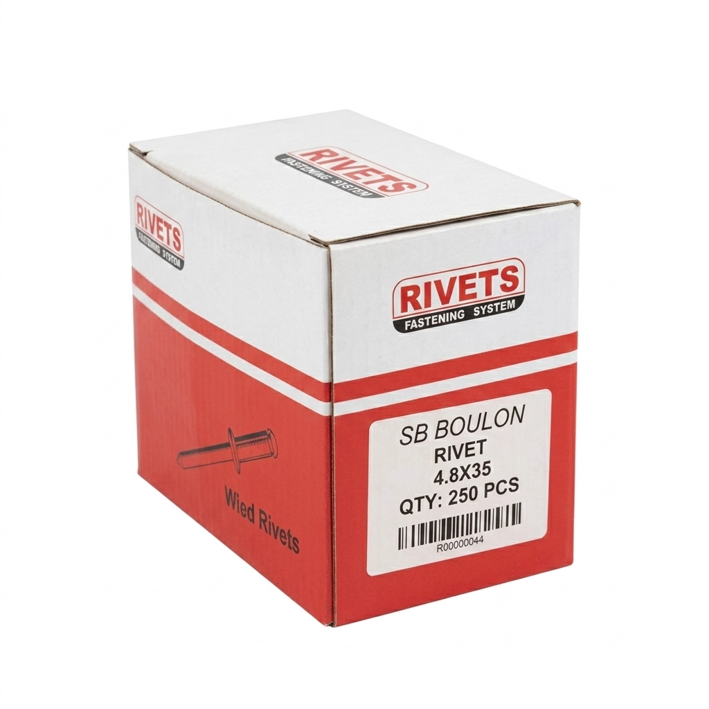 Rivet Simple N° 4.8 x 35 ( B/250 PCS ) **