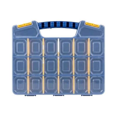 Boite de rangement plastique 20 Compartiments Couleur Bleu **