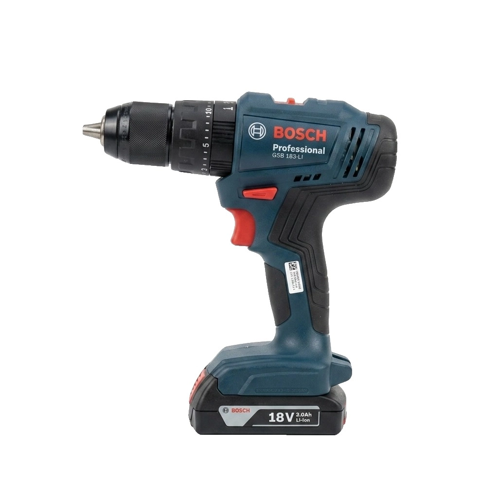 Visseuse perceuse 18 V 2.AH/ 2 batteries Ref: GSB 183 LI -2** BOSCH