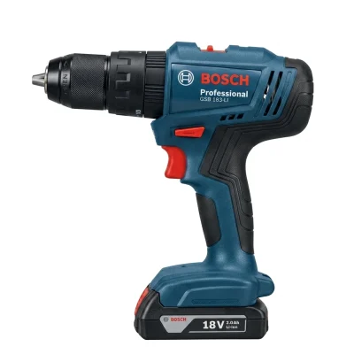 Visseuse perceuse 18 V 2.AH/ 2 batteries Ref: GSB 183 LI -2** BOSCH