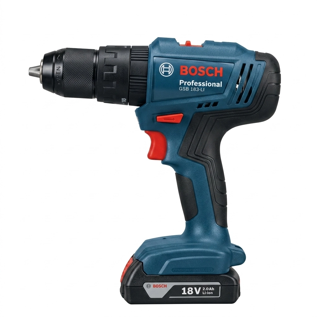 Visseuse perceuse 18 V 2.AH/ 2 batteries Ref: GSB 183 LI -2** BOSCH