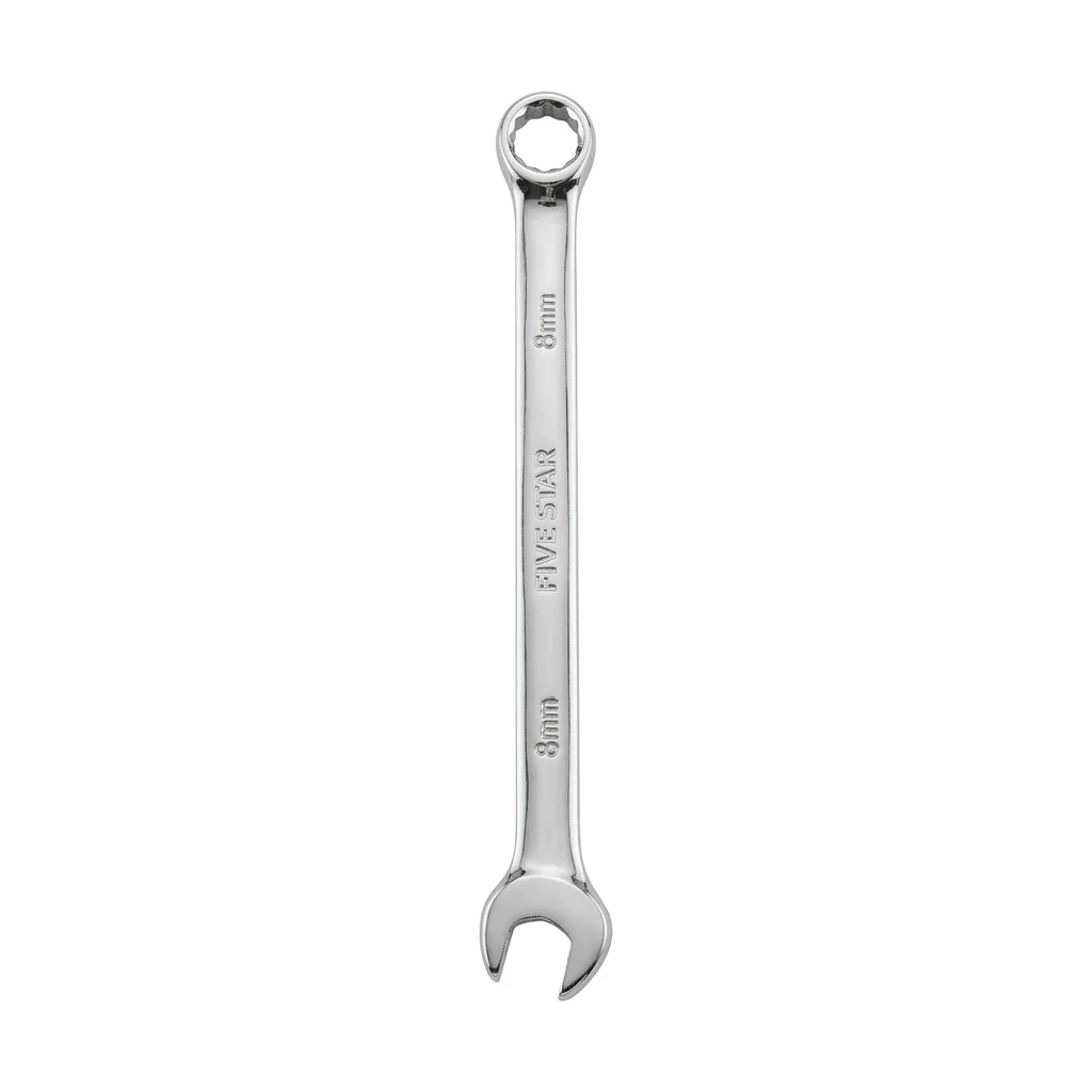 Cle mixte chrome 08 Réf: ** FIVE STAR