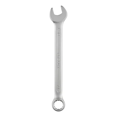 Cle mixte chrome N° 12 ** PRELUX