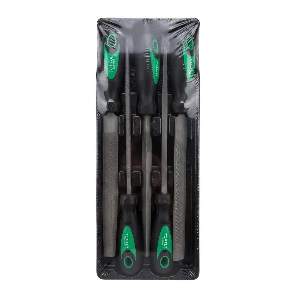 Jeu de lime 05 pcs 8" Ref: GBAT0501 ** TOPTUL