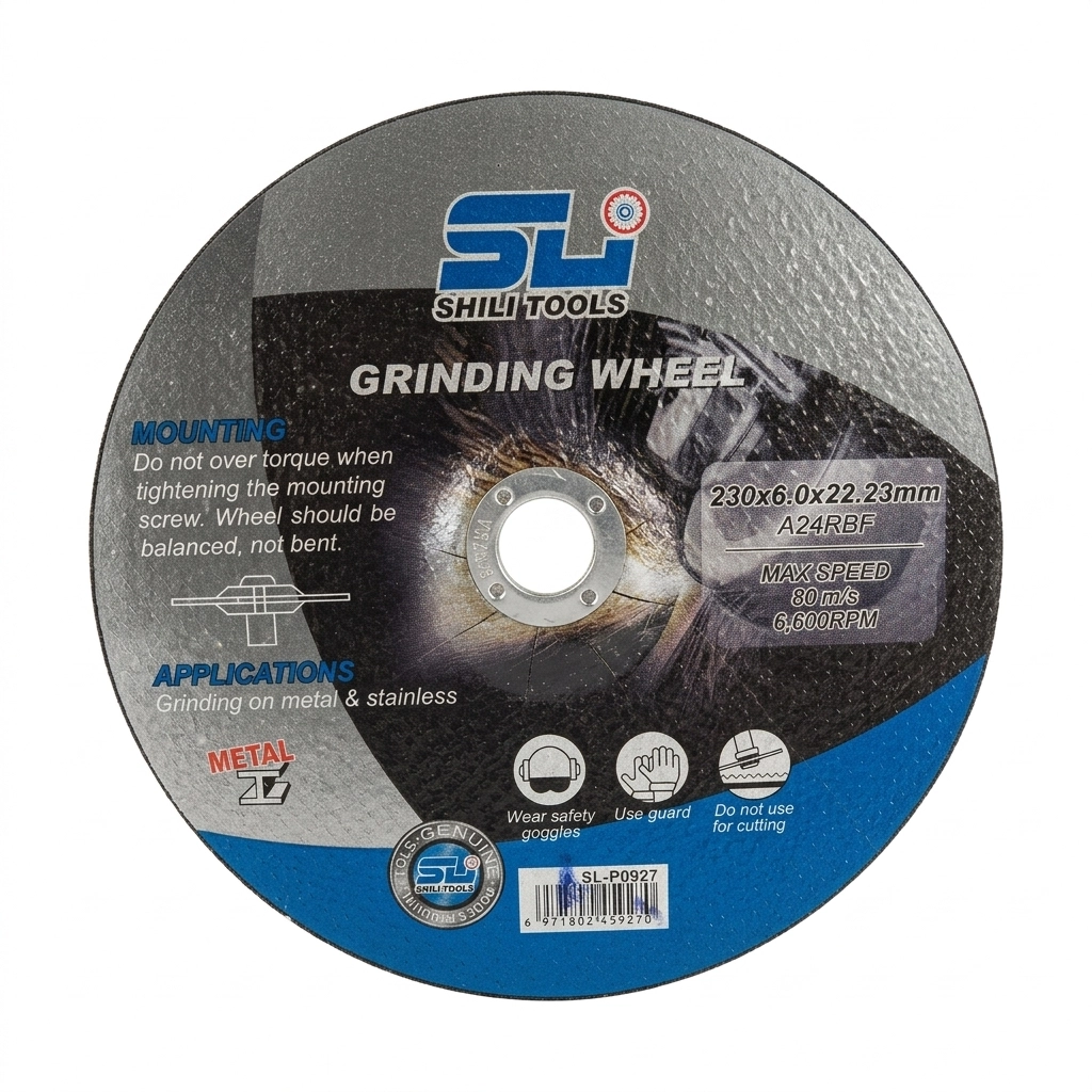 Disque à meuler acier 230x22x6 ** SHILI TOOLS