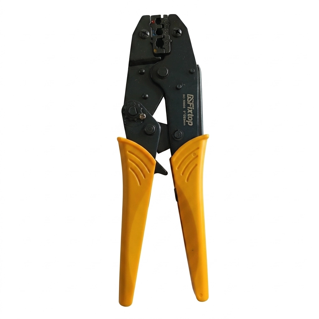 Pince a sertir cosse electrique 0.5-6mm 225 mm Réf: 10605 ** FIXTOP