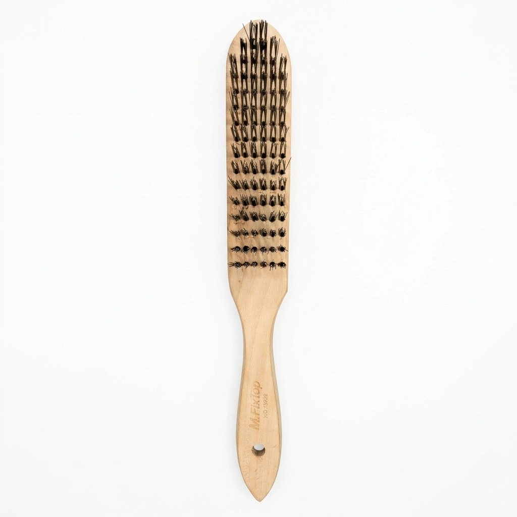 Brosse metal M/bois Réf: 13922 ** FIXTOP