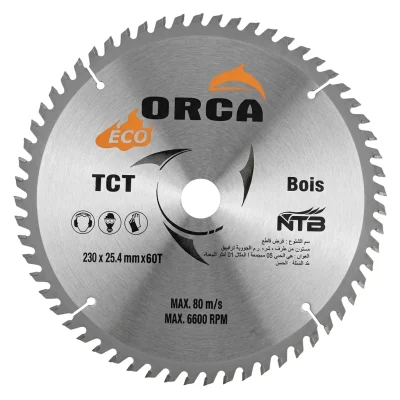 Disque à carbure bois 230 MM x 22.23 x 60 D ** NTB