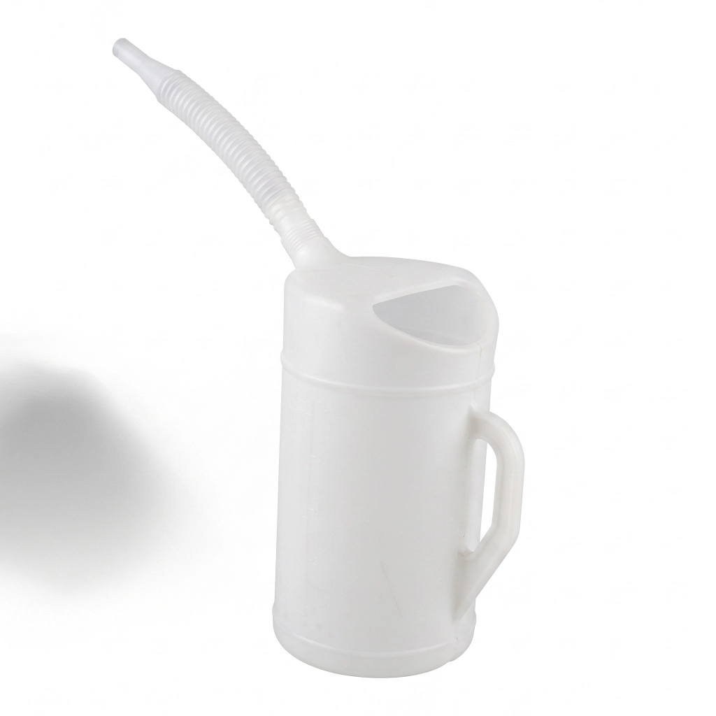 Verseur pour huile 5 litres Plast. Gradue a Bec Fexible **