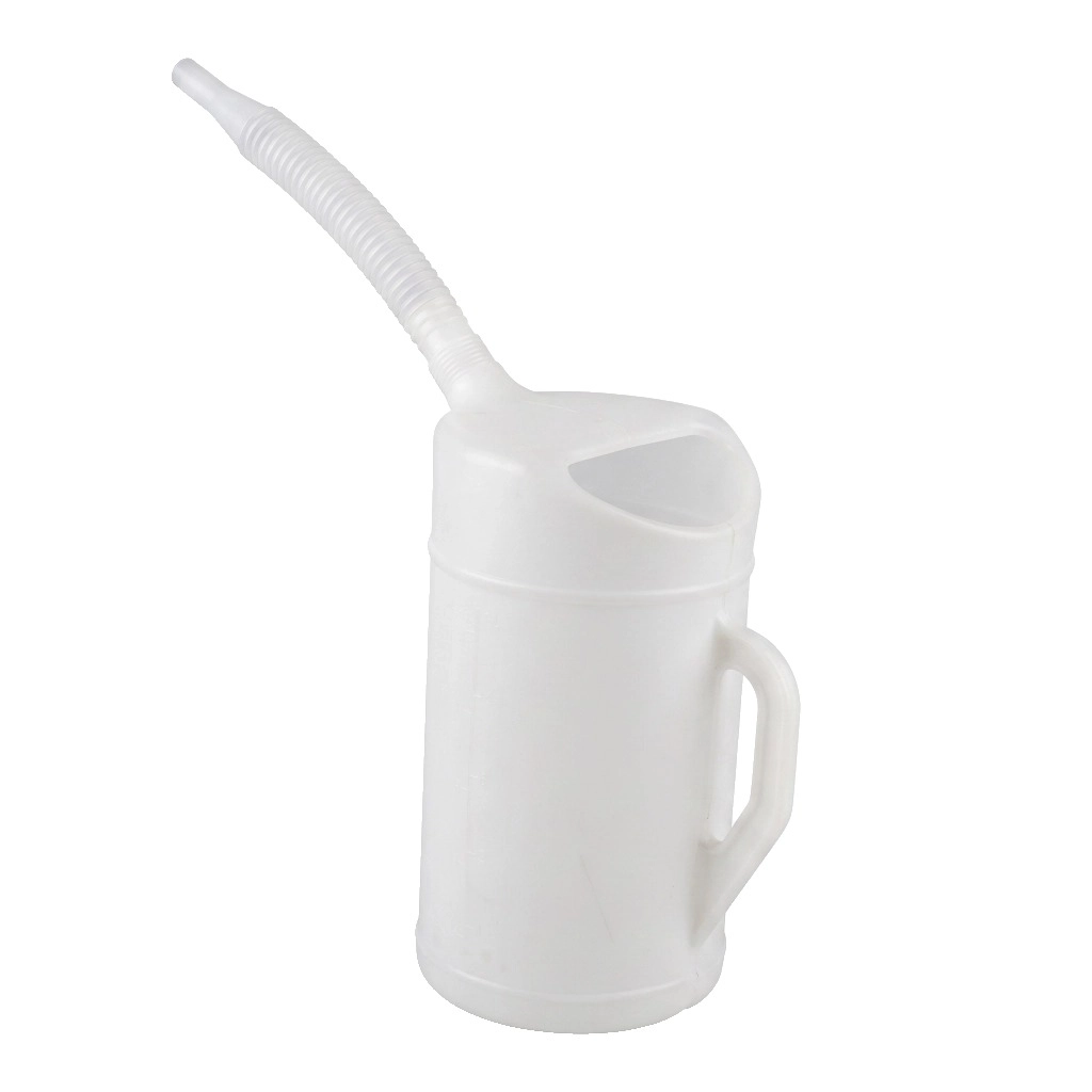 Verseur pour huile 5 litres Plast. Gradue a Bec Fexible **