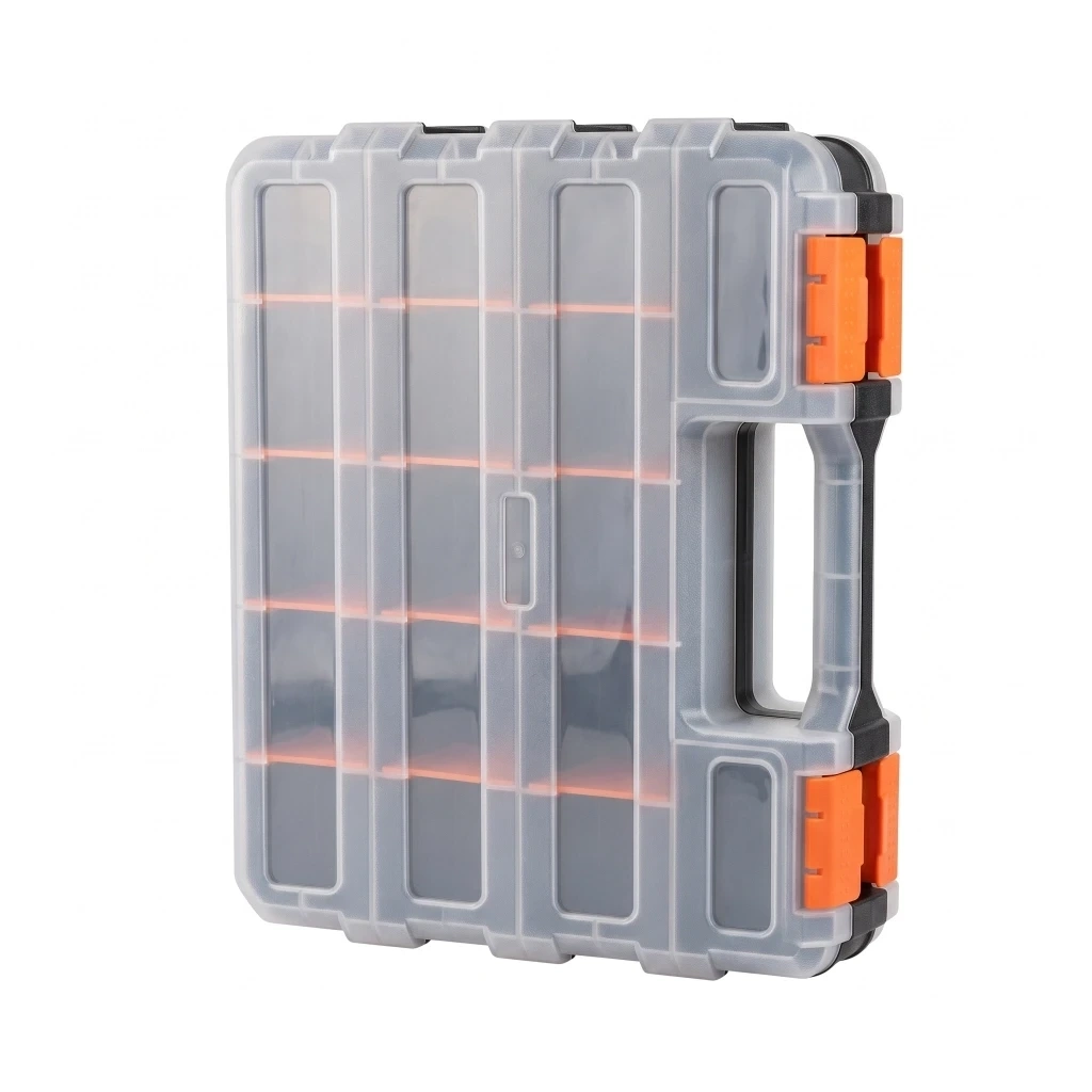 Boite de rangement plastique Double Faces ( 34 Compartiments) Réf: ** VIMCA