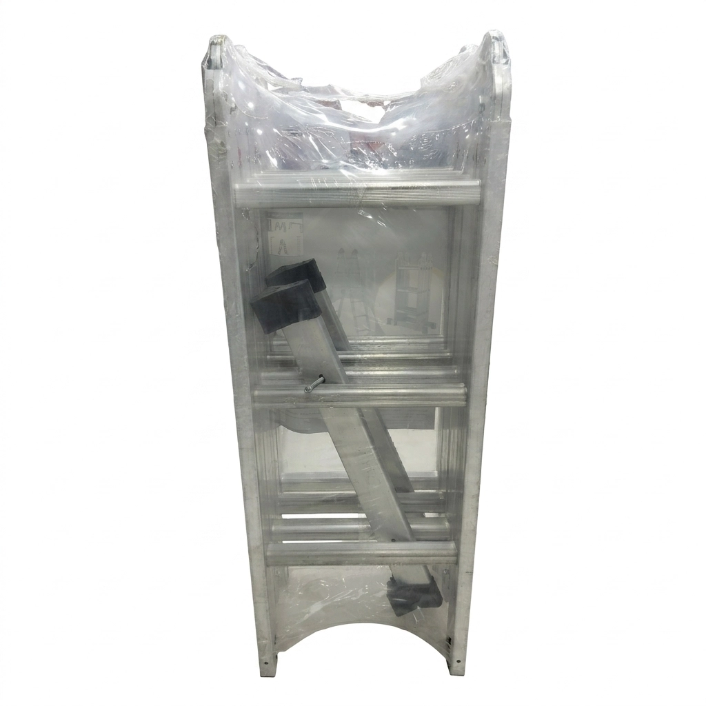Echelle pliante 4 x 3 marches aluminium ** SCALA