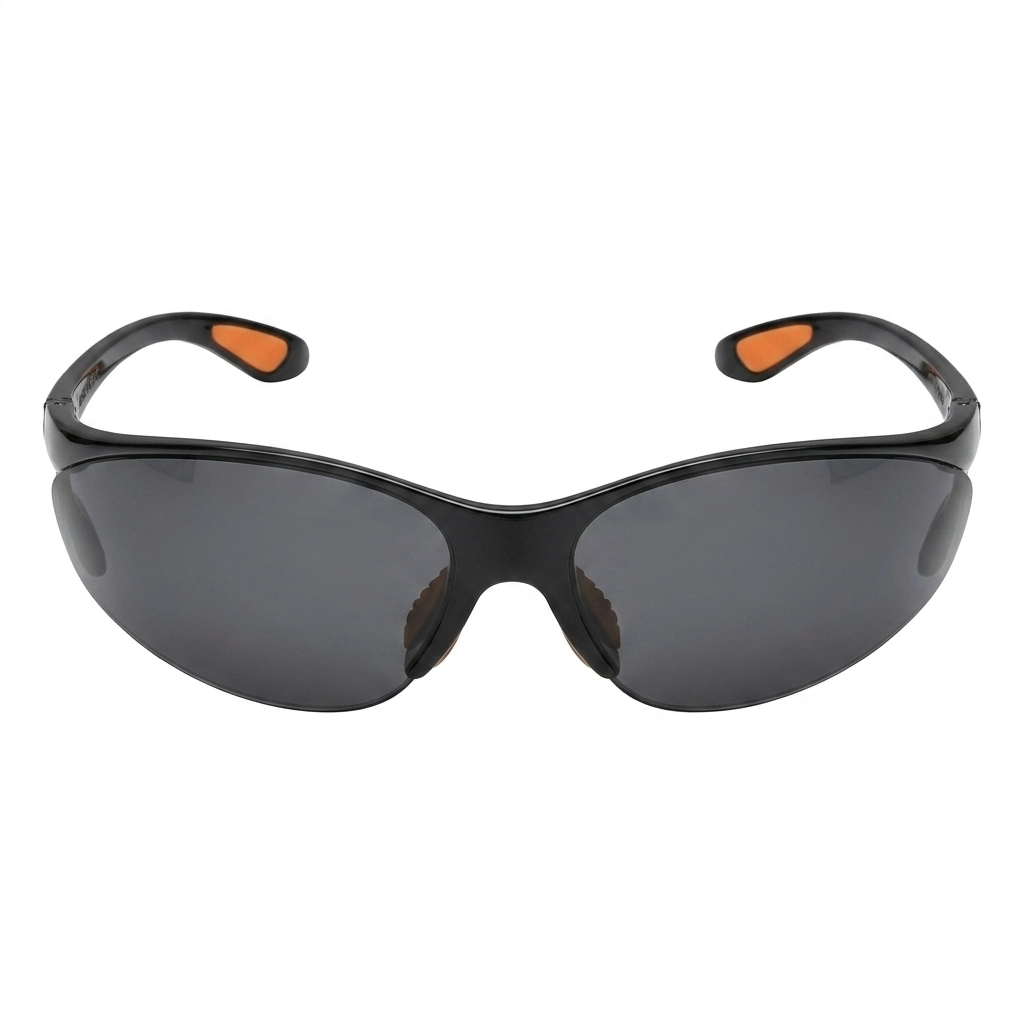 Lunette de securite Noir orange (B/12 pcs) **