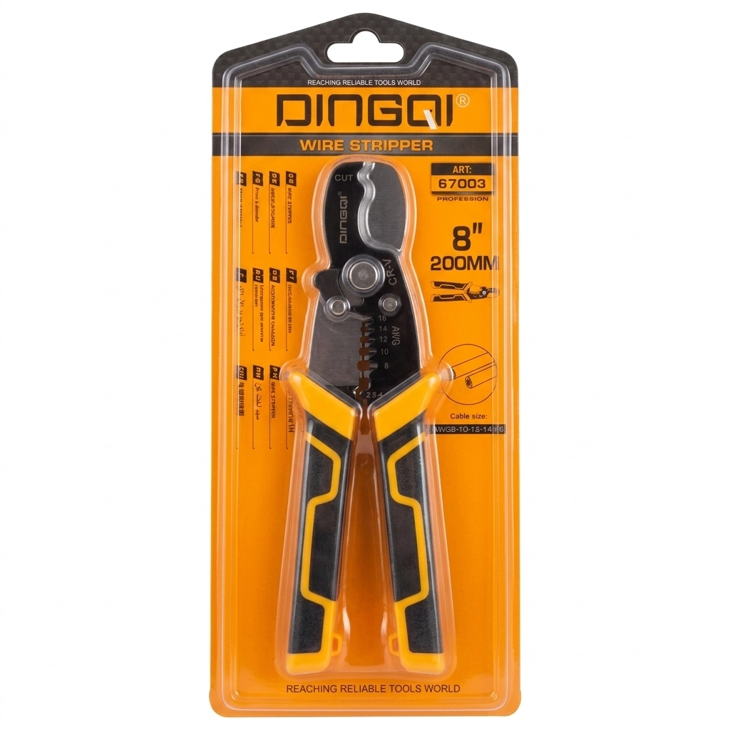Pince Coupe Cable et denudeur Réf: 67003 ** DINQUI