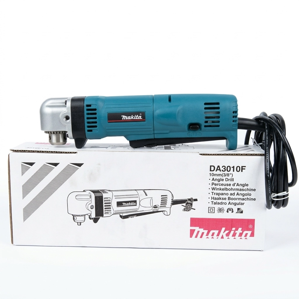 Visseuse perceuse Coudee electrique 10 MM 450 W Réf: DA3010F** MAKITA